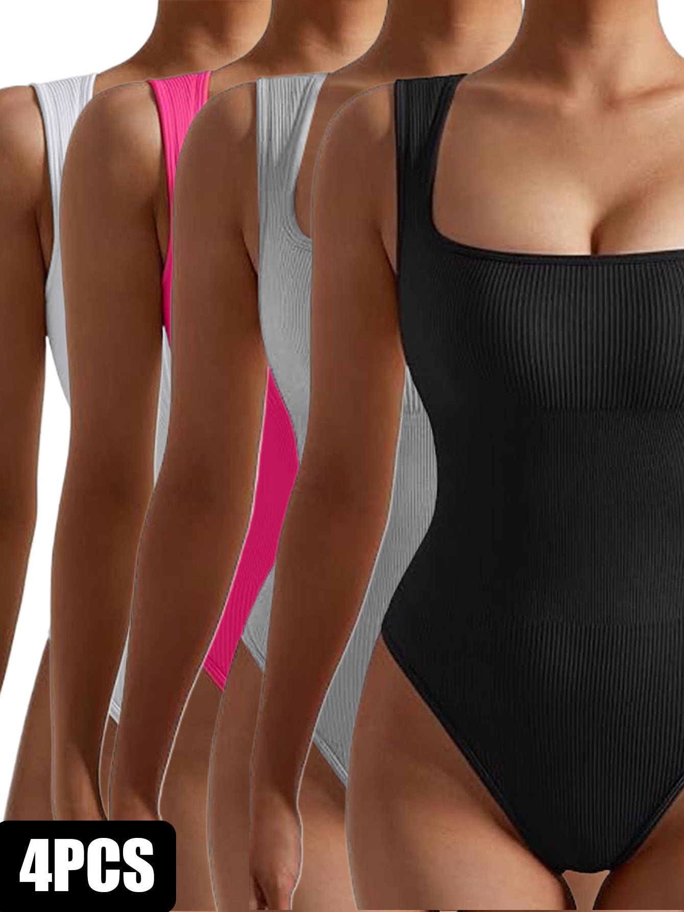 4 Pack Women Jumpsuit